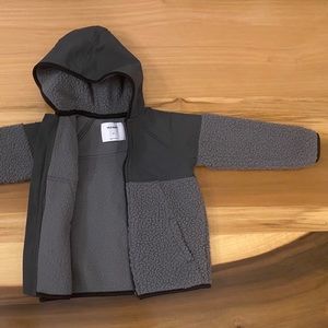 Old Navy- Hooded fleece jacket- 2T